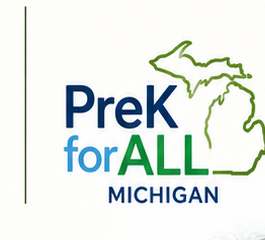 PreK for All Michigan logo